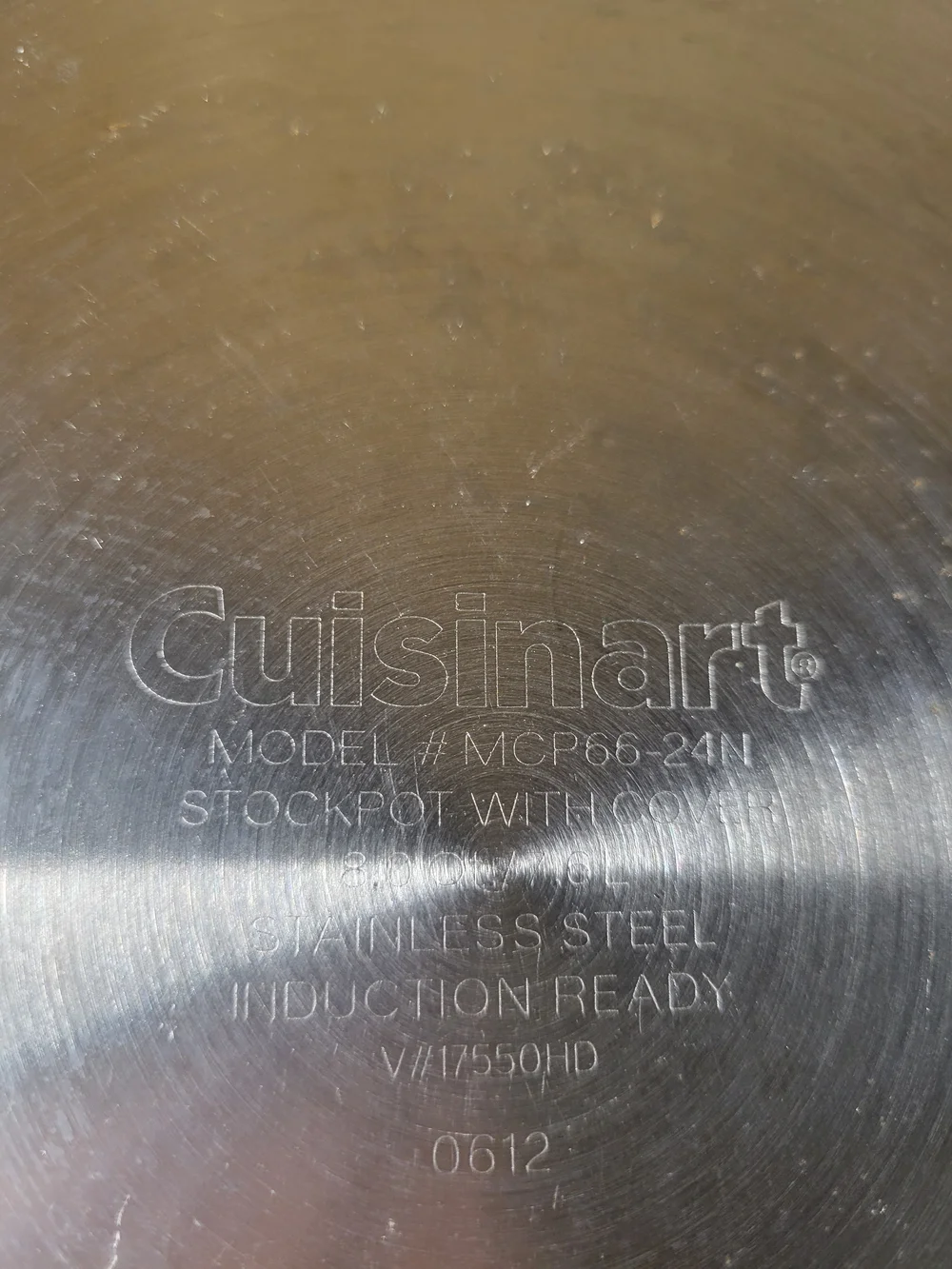 Cuisinart MultiClad Pro Triple-Ply Stainless Steel 8-Quart Stockpot with Cover